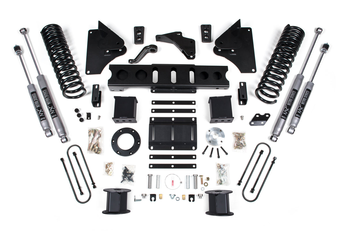 BDS 6 Inch Lift Kit Fits RAM 3500 W/ Rear Air Ride 13-18 4WD Diesel 1649FS