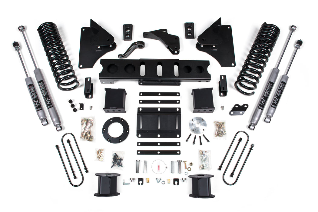 BDS 6 Inch Lift Kit Ram 3500 w/ Rear Air Ride (13-18) 4WD Diesel