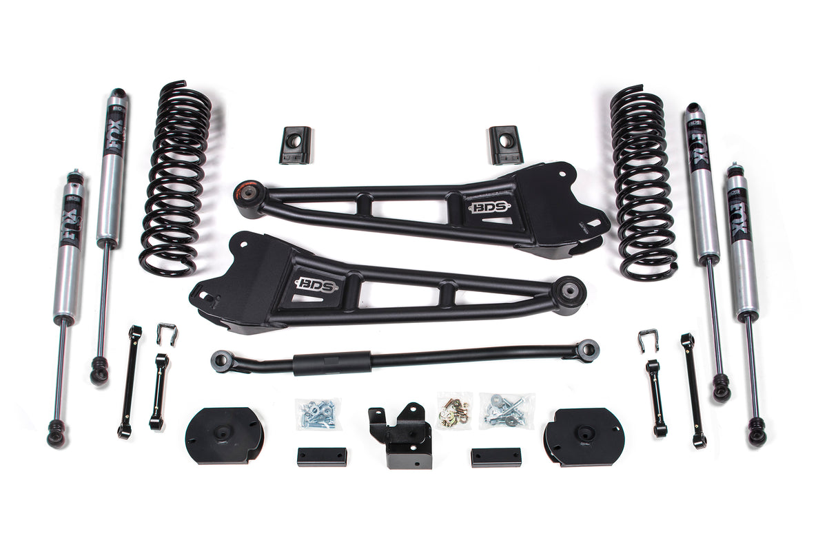 BDS 3 Inch Lift Kit W/ Radius Arm Fits RAM 2500 19-24 4WD Diesel 1653FS