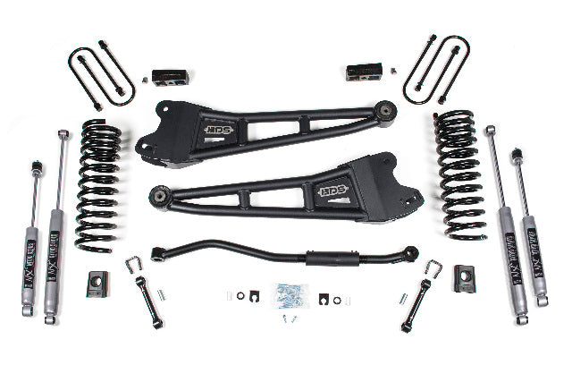 BDS 3 Inch Lift Kit W/ Radius Arm Fits RAM 3500 19-24 4WD Diesel 1655FPE