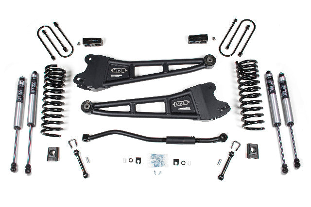 BDS 3 Inch Lift Kit W/ Radius Arm Fits RAM 3500 19-24 4WD Diesel 1654FS