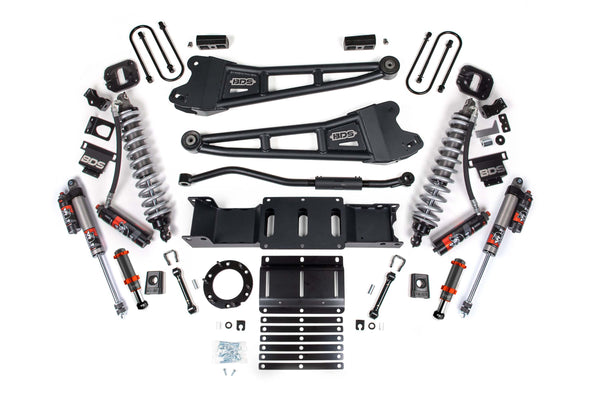 BDS 3 Inch Lift Kit W/ Radius Arm Fox 2.5 Coil-over Conversion - Performance Elite RAM 3500 19-24 4WD Diesel 1655PESB