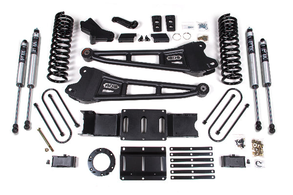 BDS 4 Inch Lift Kit W/ Radius Arm RAM 3500 19-24 4WD Gas 1700FS