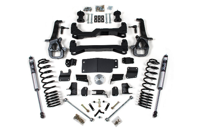 BDS 4 Inch Lift Kit Fits RAM 1500 Rebel 19-24 4WD 1735FS
