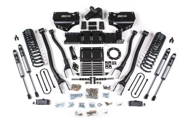 BDS 4 Inch Lift Kit W/ 4-Link Fits RAM 3500 19-23 4WD Gas 1679FS