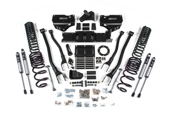 BDS 4 Inch Lift Kit W/ 4-Link RAM 2500 19-24 4WD Diesel 1674FS