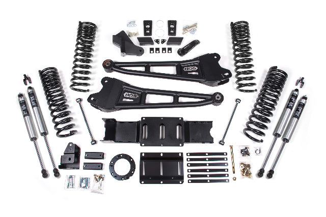 BDS 6 Inch Lift Kit W/ Radius Arm Fits RAM 2500 19-24 4WD Diesel 1680FS
