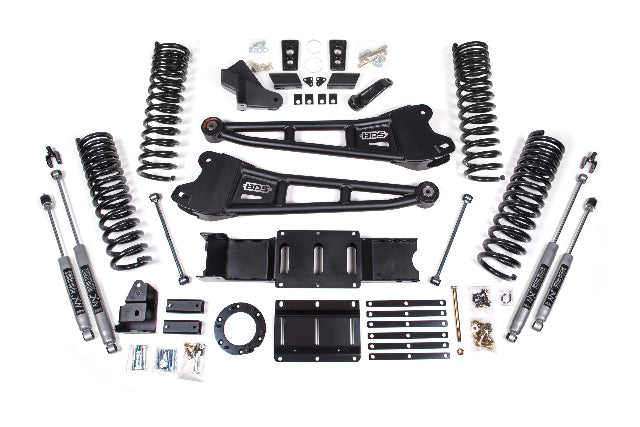 BDS 6 Inch Lift Kit W/ Radius Arm Fits RAM 2500 19-24 4WD Diesel 1680H