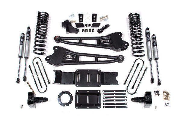 BDS 6 Inch Lift Kit W/ Radius Arm RAM 3500 19-24 4WD Diesel 1684FS