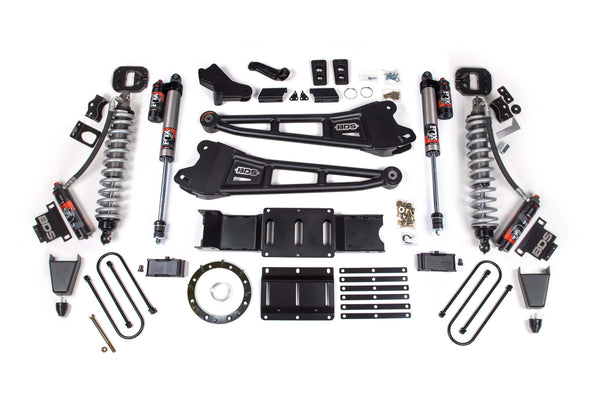 BDS 6 Inch Lift Kit W/ Radius Arm Fox 2.5 Coil-over Conversion - Performance Elite RAM 3500 19-24 4WD Diesel 1685PES