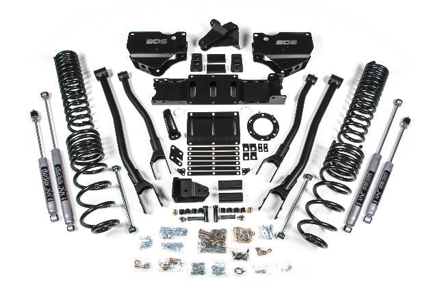 BDS 6 Inch Lift Kit W/ 4-Link Fits RAM 2500 19-24 4WD Diesel 1688FS