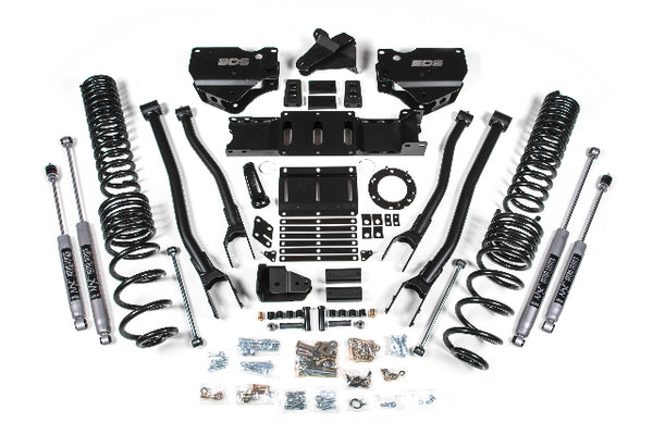 BDS 6 Inch Lift Kit W/ 4-Link RAM 2500 19-24 4WD Diesel 1688FS