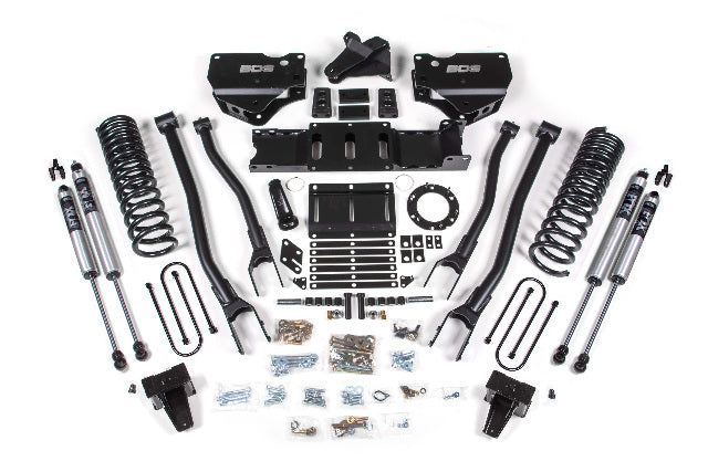 BDS 6 Inch Lift Kit W/ 4-Link Fits RAM 3500 19-24 4WD Diesel 1691FS