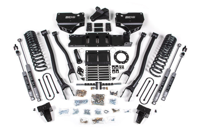 BDS 6 Inch Lift Kit w/ 4-Link Ram 3500 (19-24) 4WD Diesel