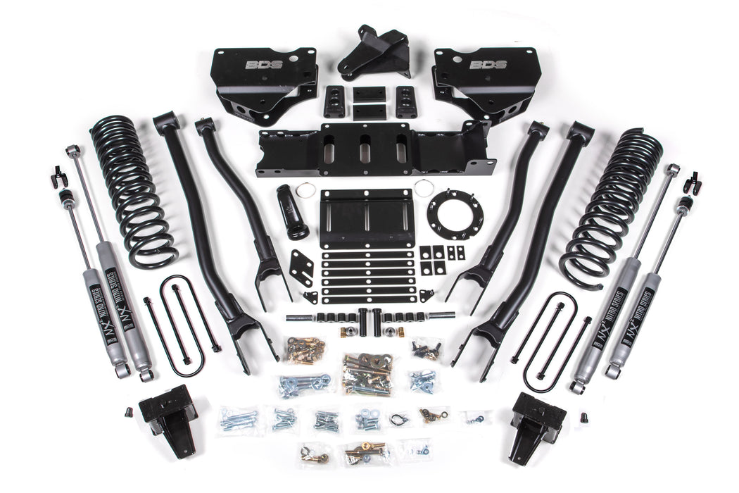 BDS 5.5 Inch Lift Kit w/ 4-Link Ram 3500 (19-24) 4WD Gas