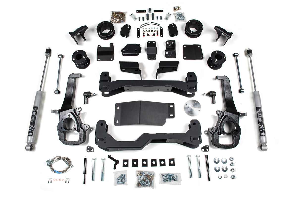 BDS 4 Inch Lift Kit Fits RAM 1500 W/ Air Ride 19-24 4WD 1698FS