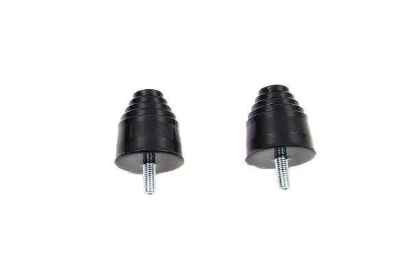 BDS Pyramid Bump Stops Pair Black 170001