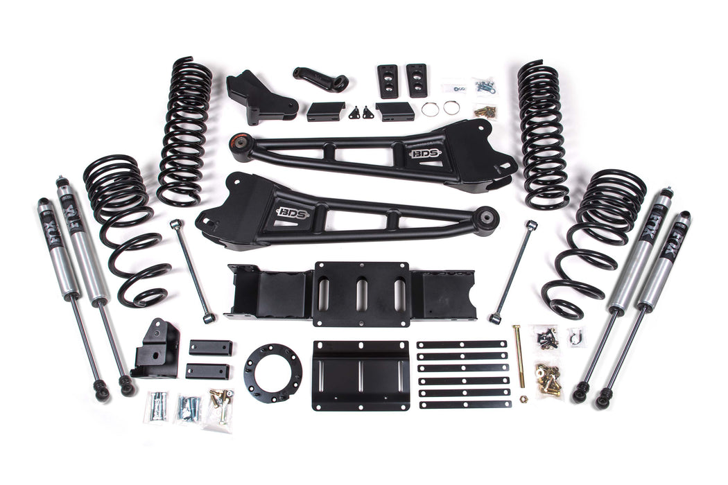 BDS BDS1699FS 4 Inch Lift Kit w/ Radius Arm Ram 2500 (19-24) 4WD Gas