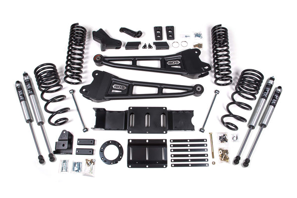 BDS 4 Inch Lift Kit W/ Radius Arm RAM 2500 19-24 4WD Diesel 1660FS