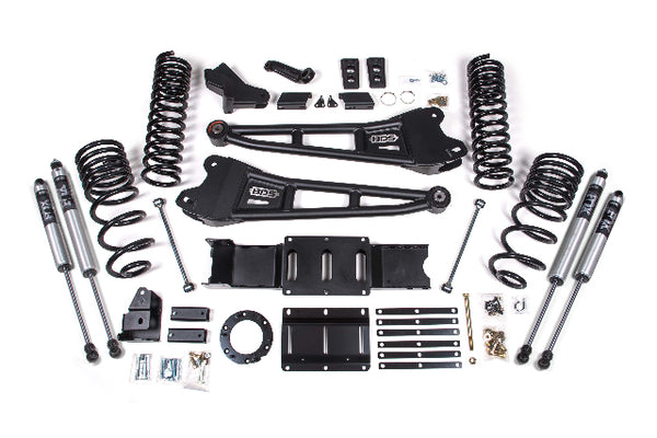 BDS 4 Inch Lift Kit W/ Radius Arm RAM 3500 19-23 4WD Gas 1703FS