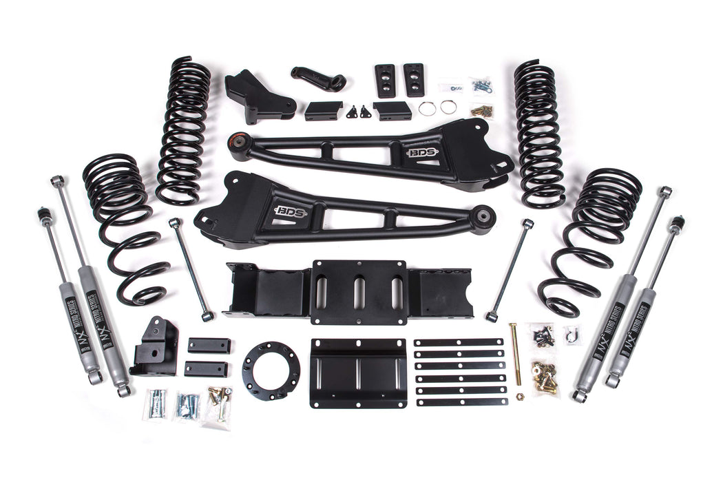 BDS BDS1699H 4 Inch Lift Kit w/ Radius Arm Ram 2500 (19-24) 4WD Gas