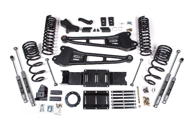 BDS 4 Inch Lift Kit W/ Radius Arm Fits RAM 2500 19-24 4WD Gas 1699H