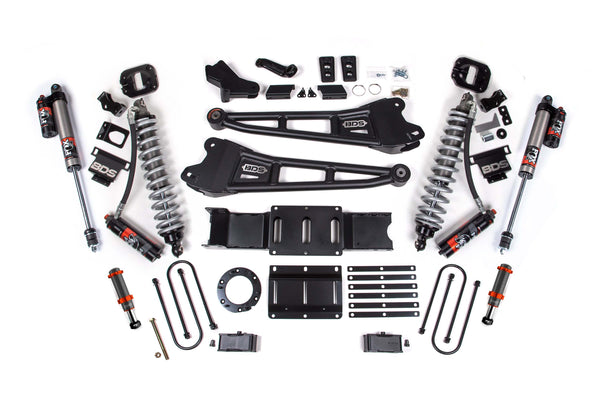 BDS 4 Inch Lift Kit W/ Radius Arm Fox 2.5 Coil-over Conversion - Performance Elite RAM 3500 19-24 4WD Diesel 1704PESB
