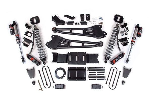 BDS 4 Inch Lift Kit W/ Radius Arm Fox 2.5 Coil-over Conversion - Performance Elite RAM 3500 19-24 4WD Diesel 1705PES