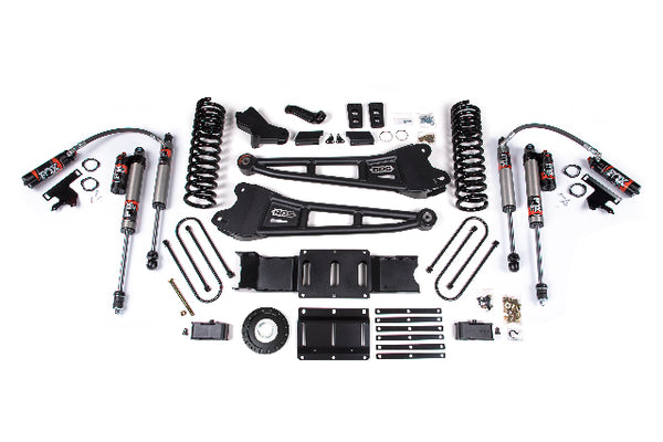 BDS 4 Inch Lift Kit W/ Radius Arm 2 Inch Rear Block RAM 3500 19-24 4WD Diesel 1704FPE