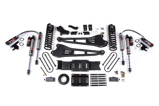 BDS 4 Inch Lift Kit W/ Radius Arm 2 Inch Rear Block Fits RAM 3500 19-24 4WD Diesel 1705FPE