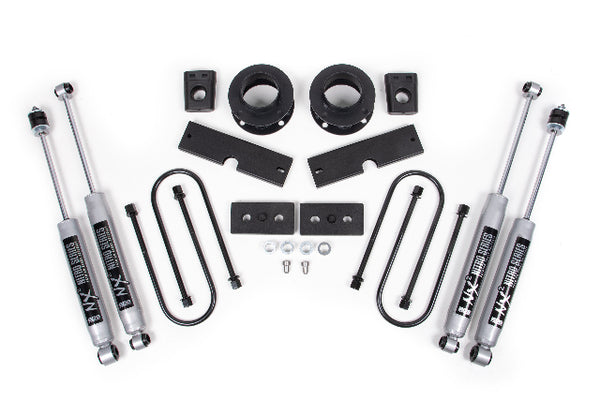 BDS 2 Inch Lift Kit RAM 3500 W/ Rear Air Ride 13-23 4WD 1710H