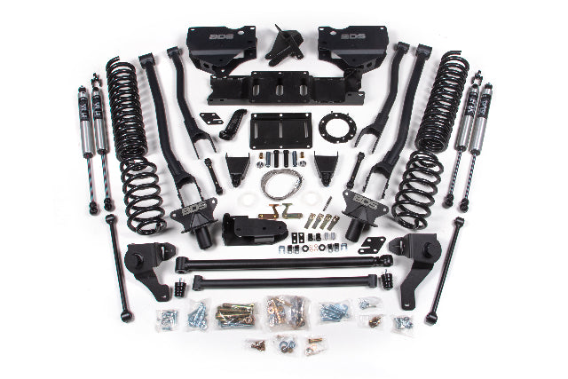 BDS 2019-2024 Fits RAM 2500 8" 4-Link Supsension System Diesel - FOX Shocks 1727FS