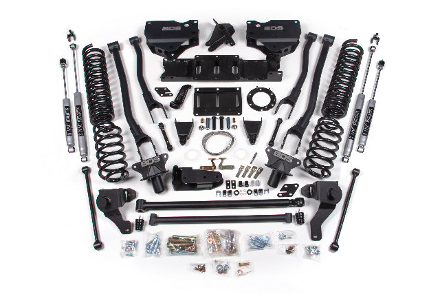 BDS 2019-2024 Fits RAM 2500 8" 4-Link Supsension System Diesel - NX2 Shocks 1727H