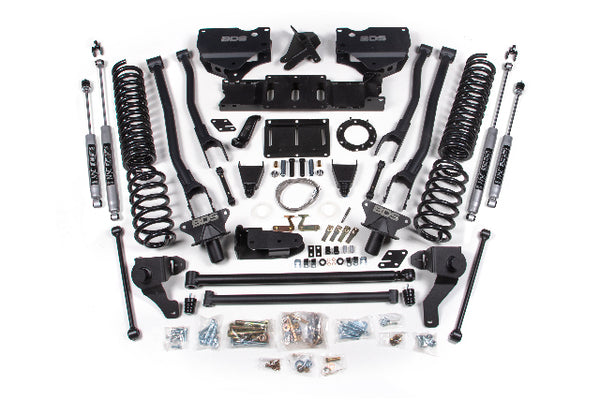 BDS 2019-2024 Fits RAM 2500 8" 4-Link Supsension System Diesel - NX2 Shocks 1727H
