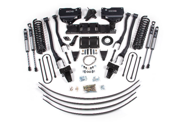 BDS 2019-2024 Fits RAM 3500 8" 4-Link Diesel - Aal W/ 5" Block W/ Overload - 8 Bolt T-case - FOX 1731FS