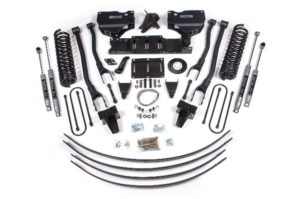 BDS 2019-2024 RAM 3500 8" 4-Link Diesel - Aal W/ 5" Block W/o Overload - 8 Bolt T-case - NX2 1730H
