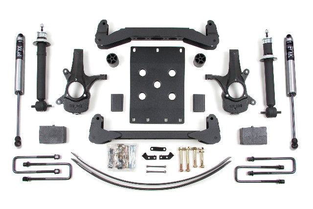 BDS 6 Inch Lift Kit, Fits Chevy Silverado Or GMC Sierra 1500 07-13 2WD 174FS