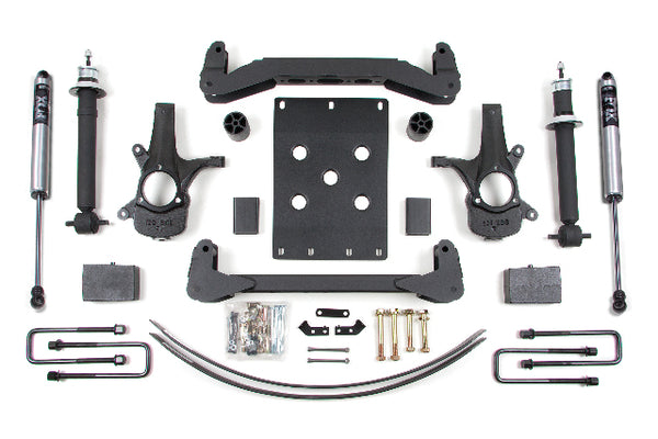 BDS 6 Inch Lift Kit, Fits Chevy Silverado Or GMC Sierra 1500 07-13 2WD 174FS