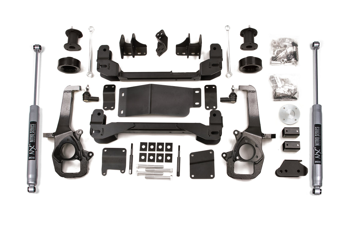 BDS 4 Inch Lift Kit Fits RAM 1500 13-18 4WD 1754FS