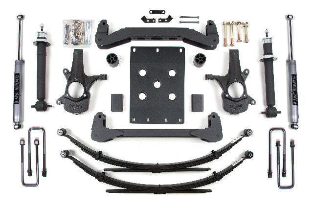 BDS 6 Inch Lift Kit, Fits Chevy Silverado Or GMC Sierra 1500 07-13 2WD 175H
