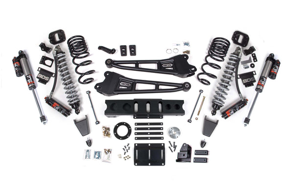 BDS 4 Inch Lift Kit W/ Radius Arm Fox 2.5 Coil-over Conversion - Performance Elite RAM 2500 14-18 4WD Diesel 1762PES