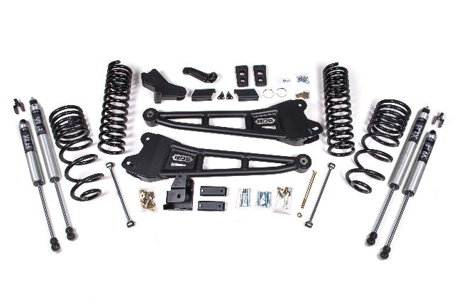 BDS 4 Inch Lift Kit W/ Radius Arm Fits RAM 2500 14-18 4WD Gas 1763FS