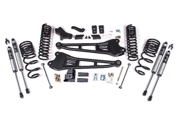 BDS 4 Inch Lift Kit W/ Radius Arm RAM 2500 14-18 4WD Gas 1763FS