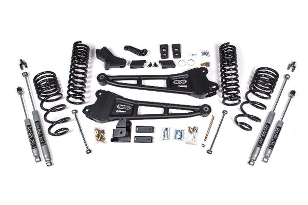 BDS 4 Inch Lift Kit W/ Radius Arm RAM 2500 14-18 4WD Gas 1763H