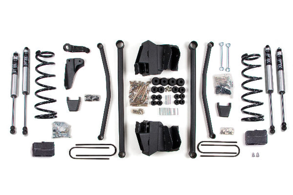 BDS 4 Inch Lift Kit Long Arm, Fits Dodge RAM 2500 Power Wagon 05-07 4WD Gas 669FS