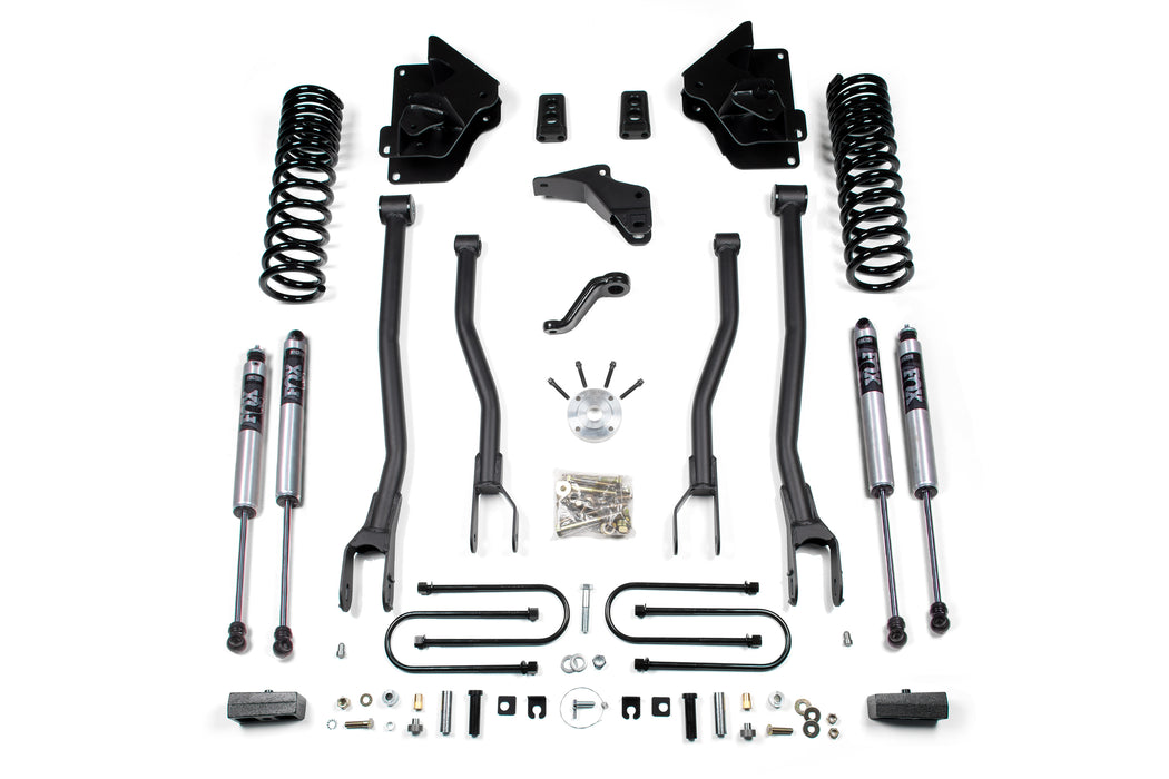 BDS 4 Inch Lift Kit w/ 4-Link Ram 3500 (13-18) 4WD Diesel