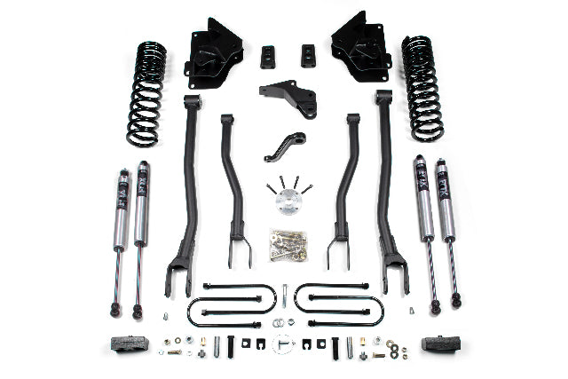 BDS 4 Inch Lift Kit w/ 4-Link Ram 3500 (13-18) 4WD Diesel