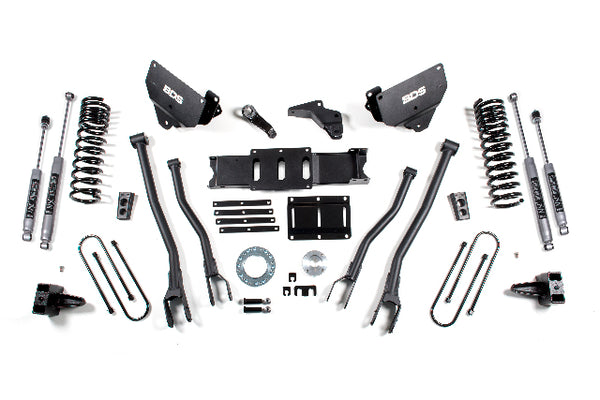 BDS 5.5 Inch Lift Kit W/ 4-Link RAM 3500 13-18 4WD Gas 1780H