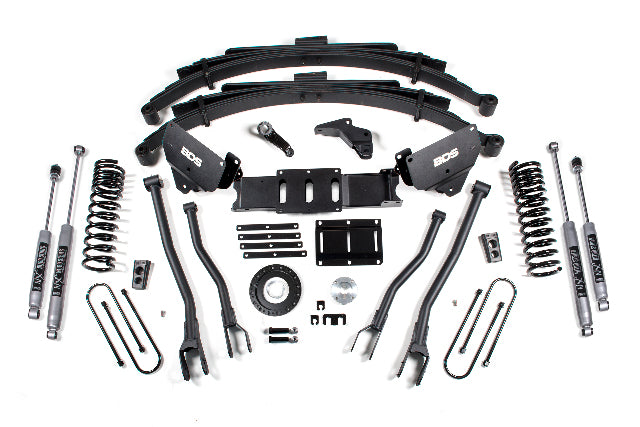 BDS 6 Inch Lift Kit W/ 4-Link Fits RAM 3500 13-18 4WD Diesel 1784H
