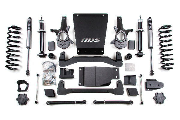 BDS 6 Inch Lift Kit, Fits Chevy/ GMC Avalanche, Surburban, Tahoe, Or Yukon 1500 07-14 4WD 178FS